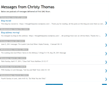 Tablet Screenshot of christythomas-messages.blogspot.com