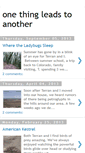 Mobile Screenshot of onethingleadstoanother.blogspot.com