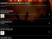 Tablet Screenshot of musiquejomandine.blogspot.com