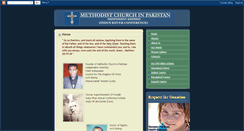 Desktop Screenshot of methodist-church-in-pakistan.blogspot.com