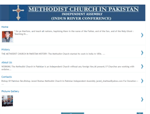Tablet Screenshot of methodist-church-in-pakistan.blogspot.com