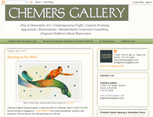 Tablet Screenshot of chemersgallery.blogspot.com