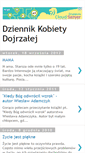 Mobile Screenshot of dziennikkobietydojrzalej.blogspot.com