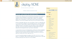 Desktop Screenshot of displaynone.blogspot.com