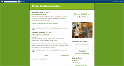 Desktop Screenshot of greengoddessgourmet.blogspot.com