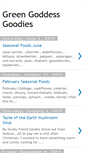 Mobile Screenshot of greengoddessgourmet.blogspot.com