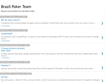 Tablet Screenshot of brazilpokerteam.blogspot.com