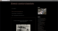 Desktop Screenshot of emma-contorsionniste.blogspot.com