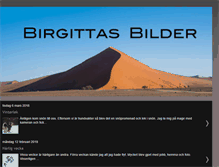 Tablet Screenshot of birgittasbilder.blogspot.com