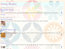 Tablet Screenshot of myyummymummy.blogspot.com