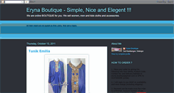 Desktop Screenshot of eryna-boutique.blogspot.com
