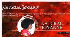 Desktop Screenshot of naturaljoyanne.blogspot.com