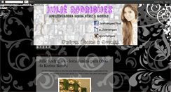 Desktop Screenshot of julierodriguess.blogspot.com