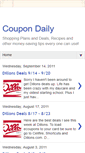 Mobile Screenshot of coupondaily.blogspot.com
