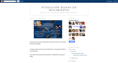 Desktop Screenshot of fundacionmanosenmovimiento.blogspot.com