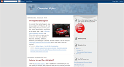 Desktop Screenshot of chevy-optra.blogspot.com