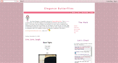 Desktop Screenshot of elegancebutterflies.blogspot.com