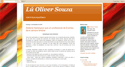 Desktop Screenshot of luoliversouza.blogspot.com