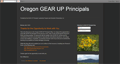 Desktop Screenshot of oregongearupprincipals.blogspot.com