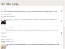 Tablet Screenshot of mennaanhiljaa.blogspot.com