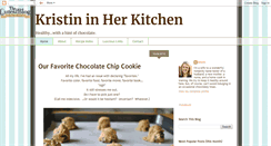 Desktop Screenshot of kristininherkitchen.blogspot.com