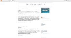 Desktop Screenshot of dredgetheworld.blogspot.com