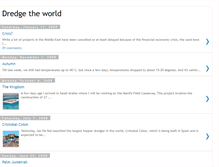 Tablet Screenshot of dredgetheworld.blogspot.com
