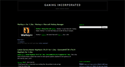 Desktop Screenshot of gaming-inc.blogspot.com