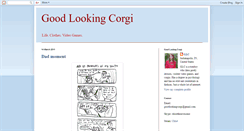 Desktop Screenshot of goodlookingcorgi.blogspot.com