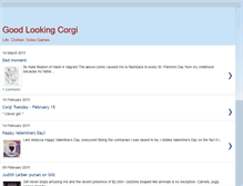 Tablet Screenshot of goodlookingcorgi.blogspot.com