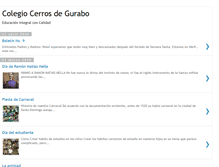 Tablet Screenshot of colegiocerrosdegurabo2.blogspot.com