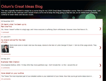 Tablet Screenshot of odumgreatideas.blogspot.com