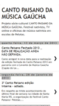 Mobile Screenshot of cantopaisano.blogspot.com