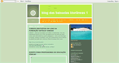 Desktop Screenshot of coordbaixlit1.blogspot.com
