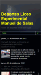 Mobile Screenshot of deporteslms.blogspot.com