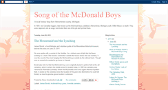 Desktop Screenshot of mcdonaldboys1881.blogspot.com