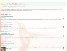 Tablet Screenshot of mcdonaldboys1881.blogspot.com