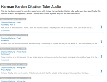 Tablet Screenshot of citationaudio.blogspot.com