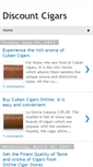 Mobile Screenshot of online-discount-cigars.blogspot.com