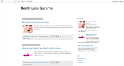 Desktop Screenshot of benih-lele-gurame.blogspot.com