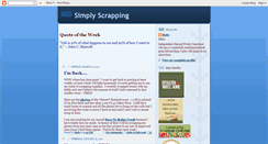 Desktop Screenshot of betty-simplyscrapping.blogspot.com