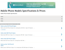Tablet Screenshot of mobilephonelist.blogspot.com