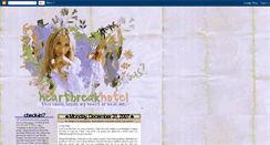 Desktop Screenshot of hhheartbreakhotel.blogspot.com