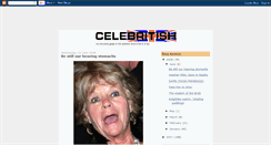 Desktop Screenshot of celebritish.blogspot.com