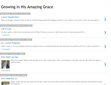 Tablet Screenshot of growinginhisamazinggrace.blogspot.com