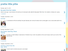 Tablet Screenshot of prettielittlepittie.blogspot.com