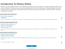 Tablet Screenshot of introductiontohistoryonline.blogspot.com