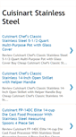 Mobile Screenshot of cuisinart-stainless-steel.blogspot.com