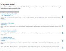 Tablet Screenshot of khayraummah.blogspot.com