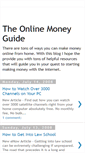 Mobile Screenshot of onlinemoneyguide87.blogspot.com